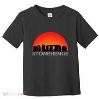 Stonehenge England Stones Archaeologist Wonders Gift Toddler T-Shirt thumb 0