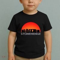 Stonehenge England Stones Archaeologist Wonders Gift Toddler T-Shirt thumb 2