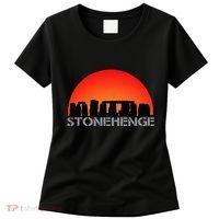 Stonehenge England Stones Archaeologist Wonders Gift Women's T-Shirt thumb 0