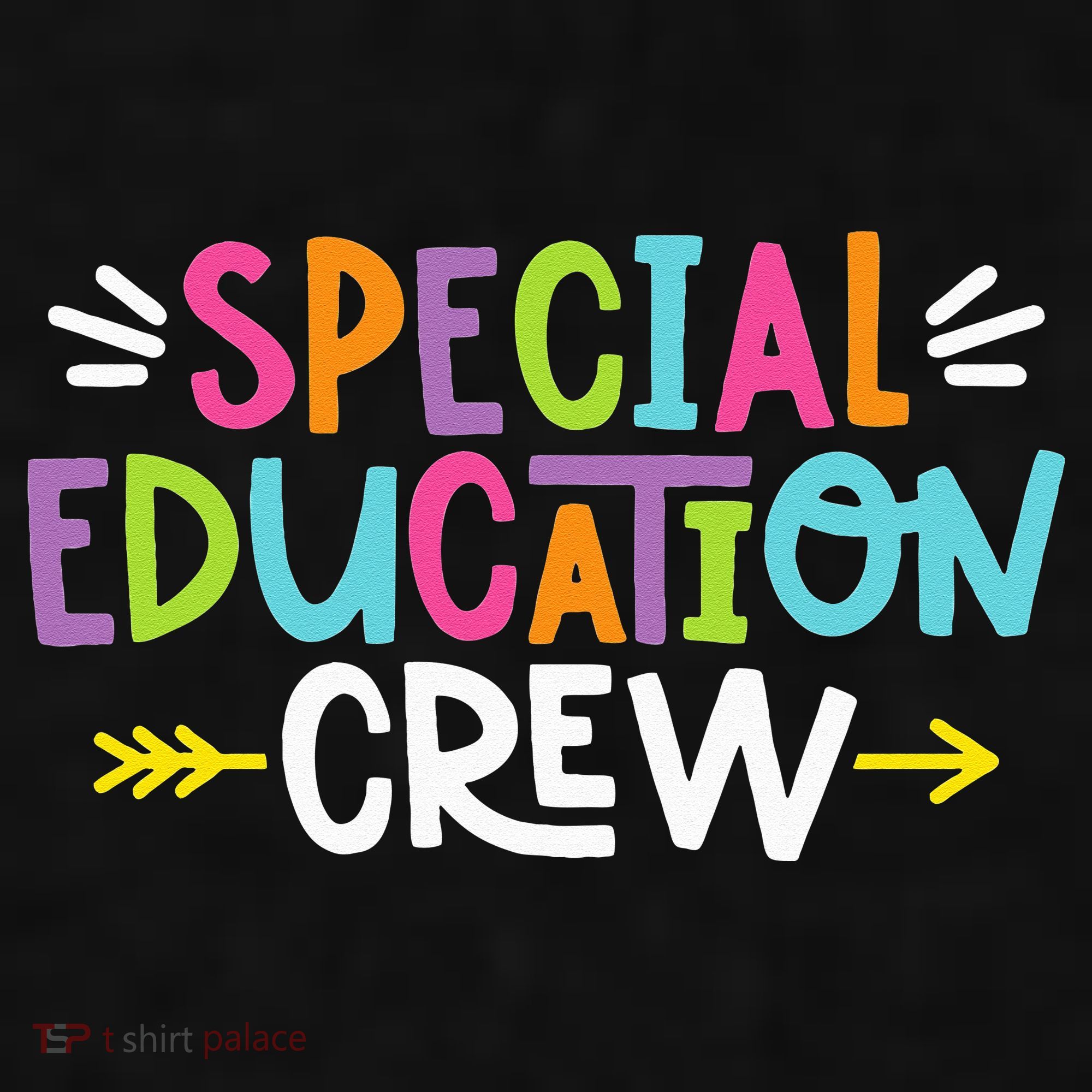 Special Educators Special Ed Teacher Special Education Crew Ladies PosiCharge Tri-Blend Wicking Tank