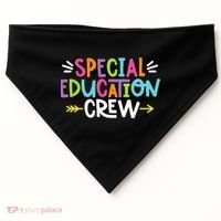 Special Educators Special Ed Teacher Special Education Crew USA-Made Doggie Bandana thumb 0