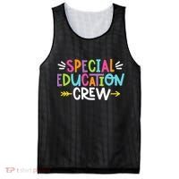 Special Educators Special Ed Teacher Special Education Crew Mesh Reversible Basketball Jersey Tank thumb 0