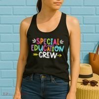 Special Educators Special Ed Teacher Special Education Crew Women's Tank Top thumb 2