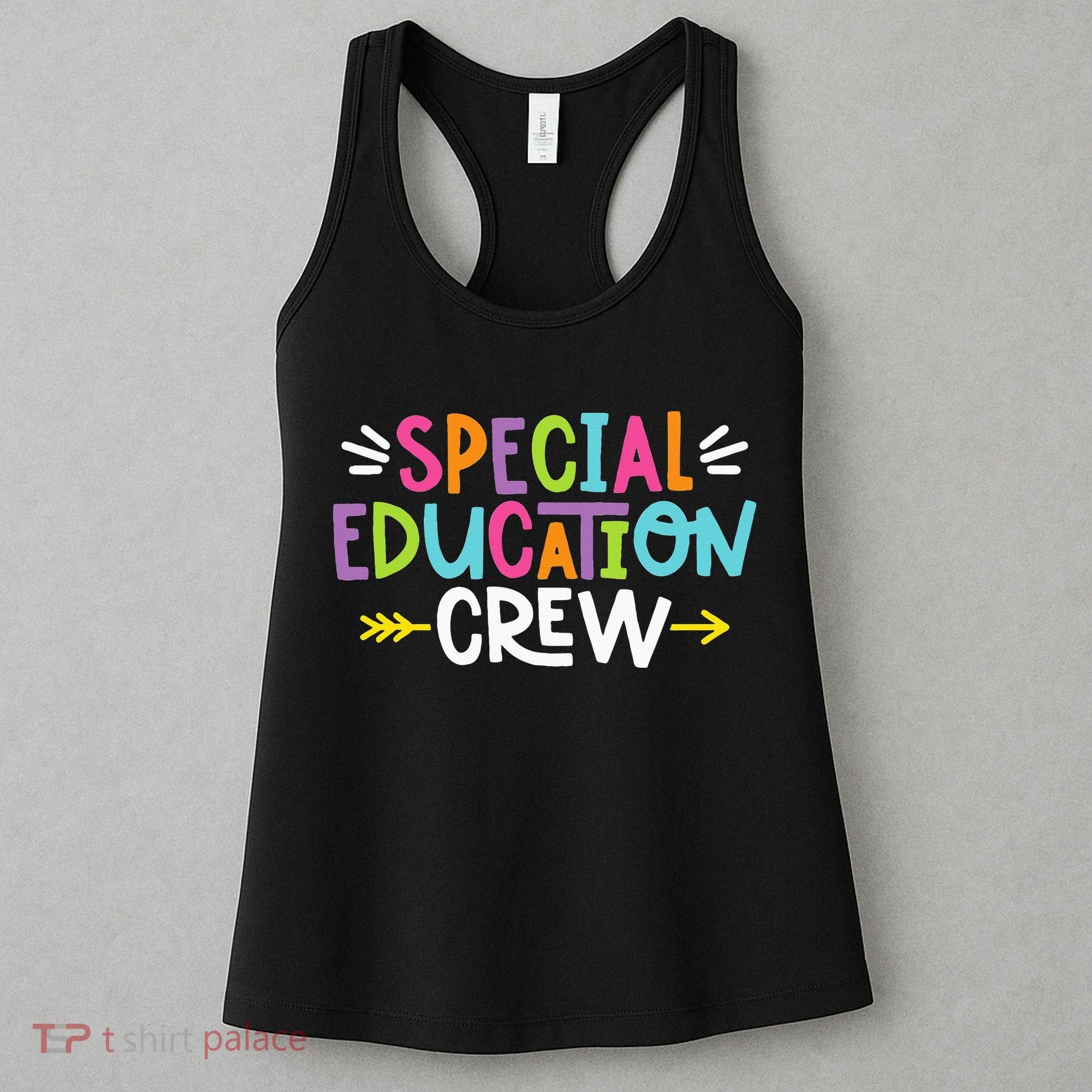 Special Educators Special Ed Teacher Special Education Crew Women's Tank Top