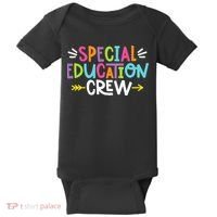 Special Educators Special Ed Teacher Special Education Crew Baby Bodysuit thumb 0