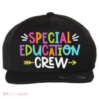 Special Educators Special Ed Teacher Special Education Crew Wool Snapback Cap thumb 0