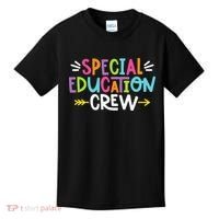 Special Educators Special Ed Teacher Special Education Crew Kids T-Shirt thumb 0