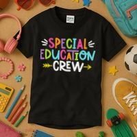 Special Educators Special Ed Teacher Special Education Crew Kids T-Shirt thumb 3