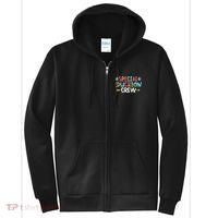 Special Educators Special Ed Teacher Special Education Crew Full Zip Hoodie thumb 0
