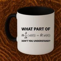 Schrödinger Equation Science Funny Physics Saying Physicist Great Gift Coffee Mug thumb 2
