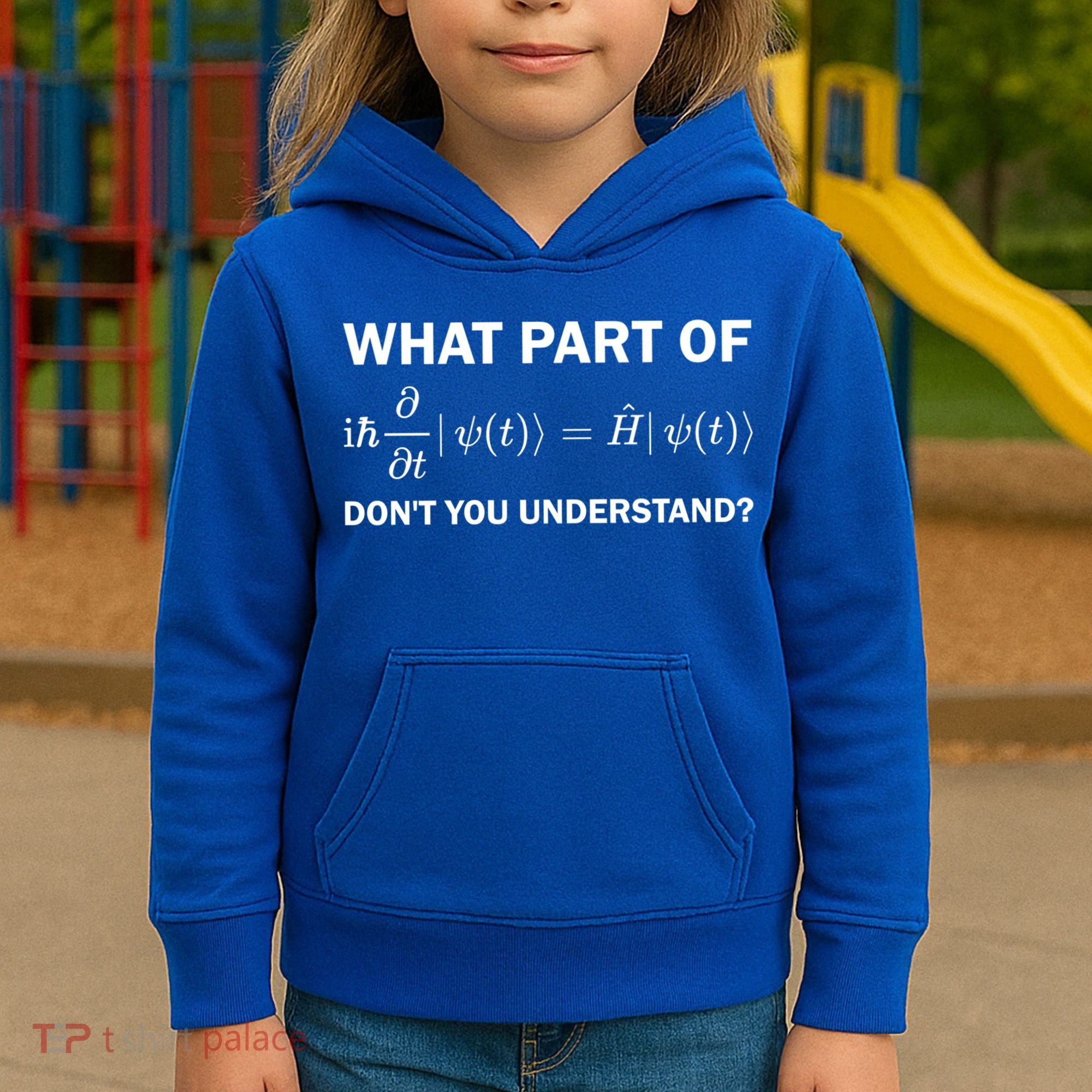 Schrödinger Equation Science Funny Physics Saying Physicist Great Gift Kids Hoodie