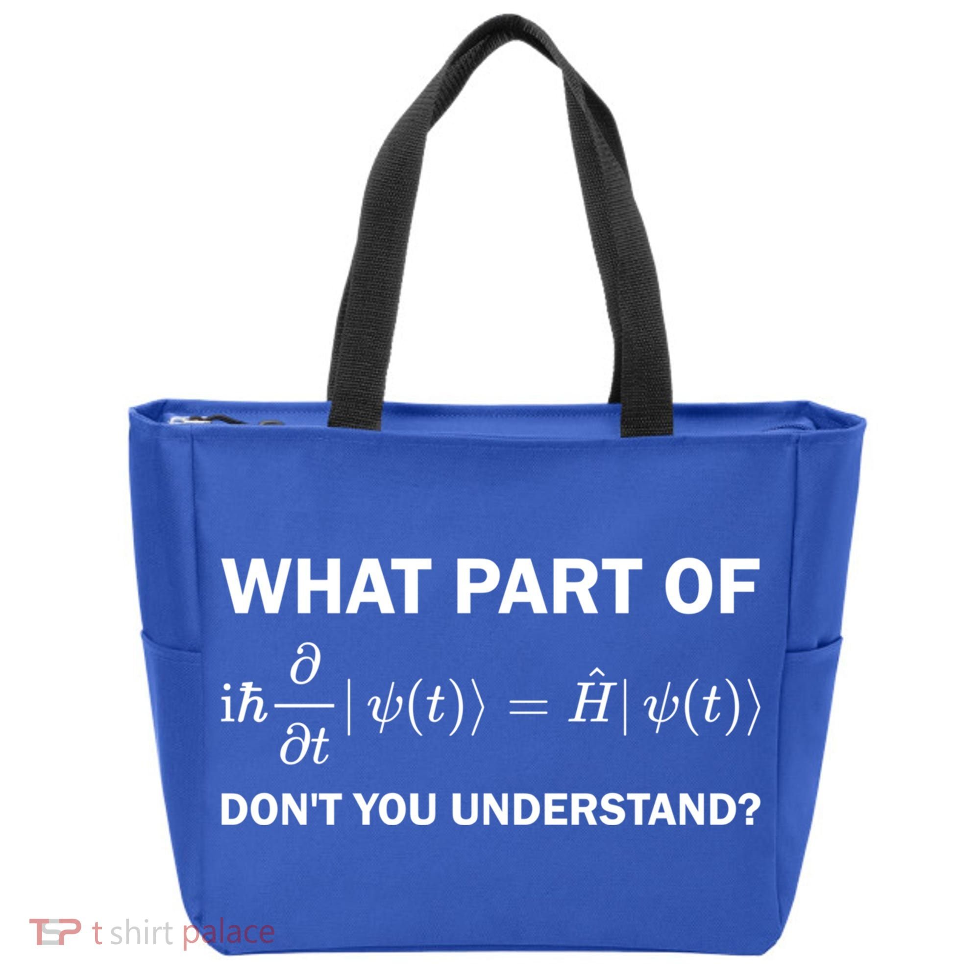 Schrödinger Equation Science Funny Physics Saying Physicist Great Gift Tote Bag