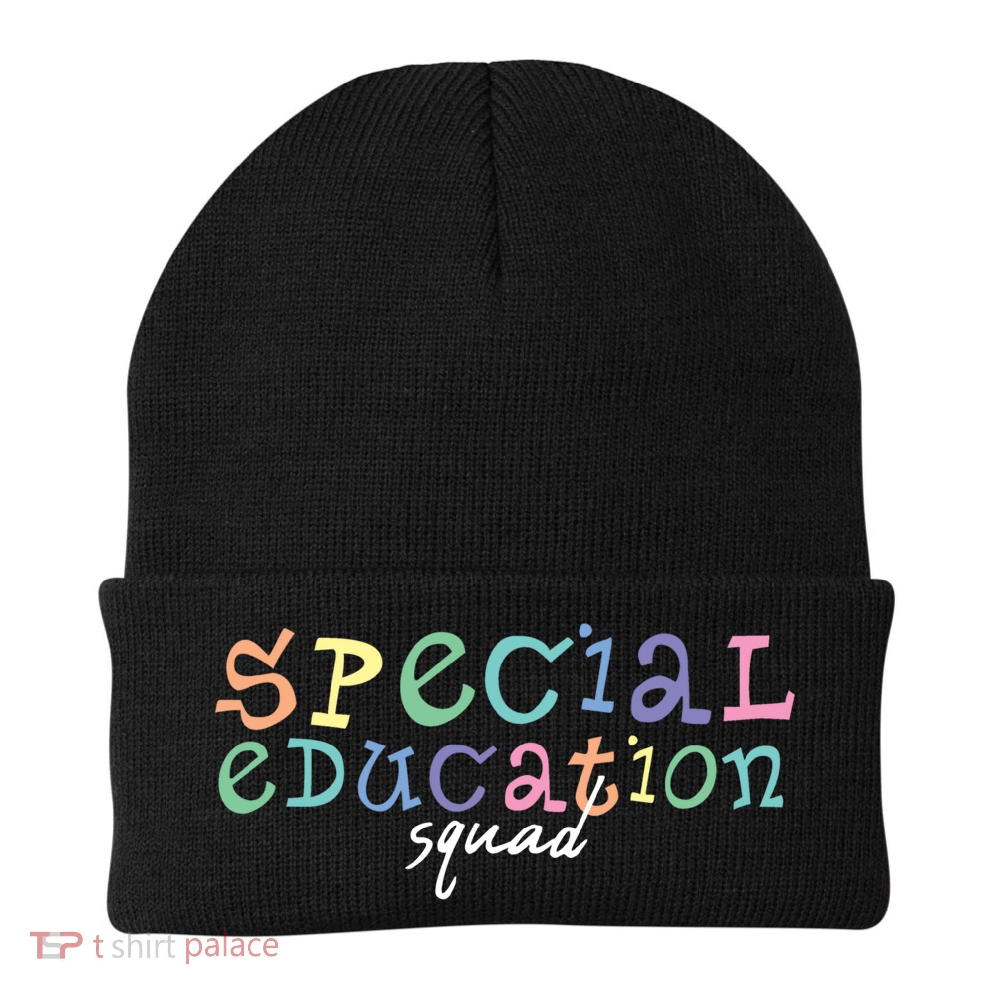 Special Education Squad Special Education Teacher Gift Beanie