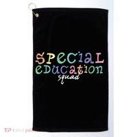 Special Education Squad Special Education Teacher Gift Golf Towel thumb 0