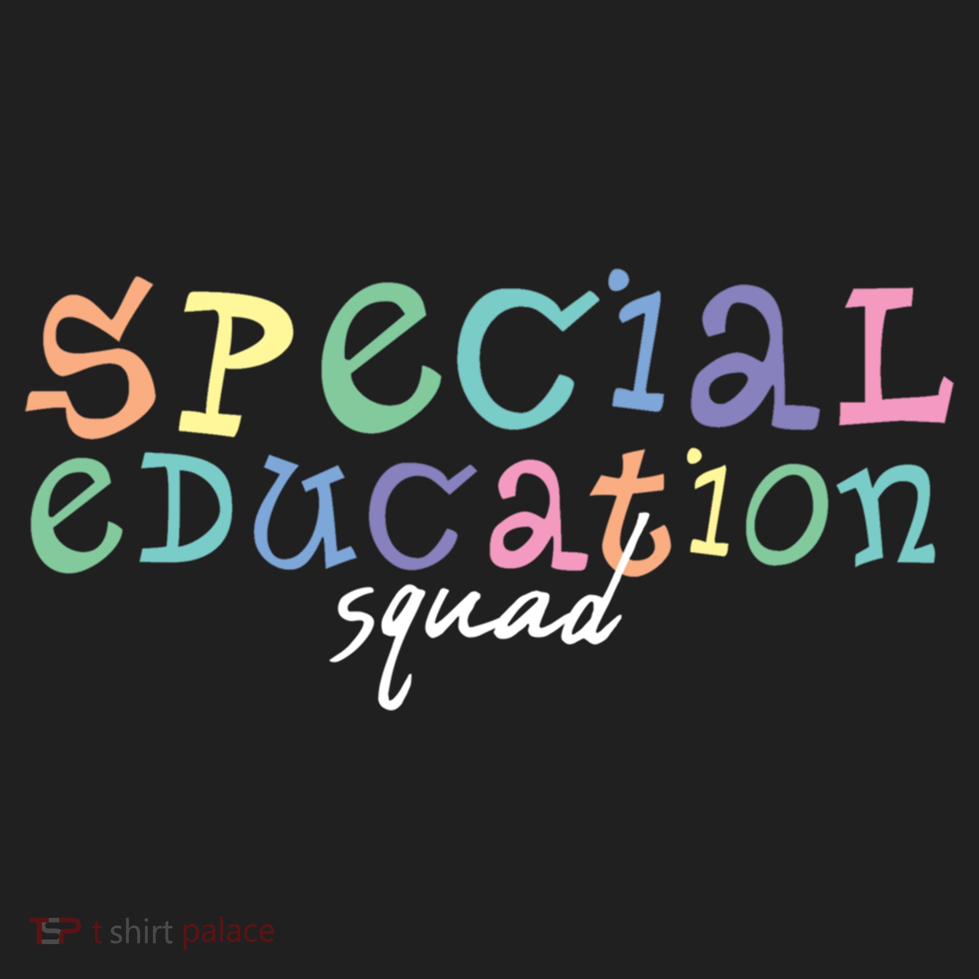Special Education Squad Special Education Teacher Gift Golf Towel