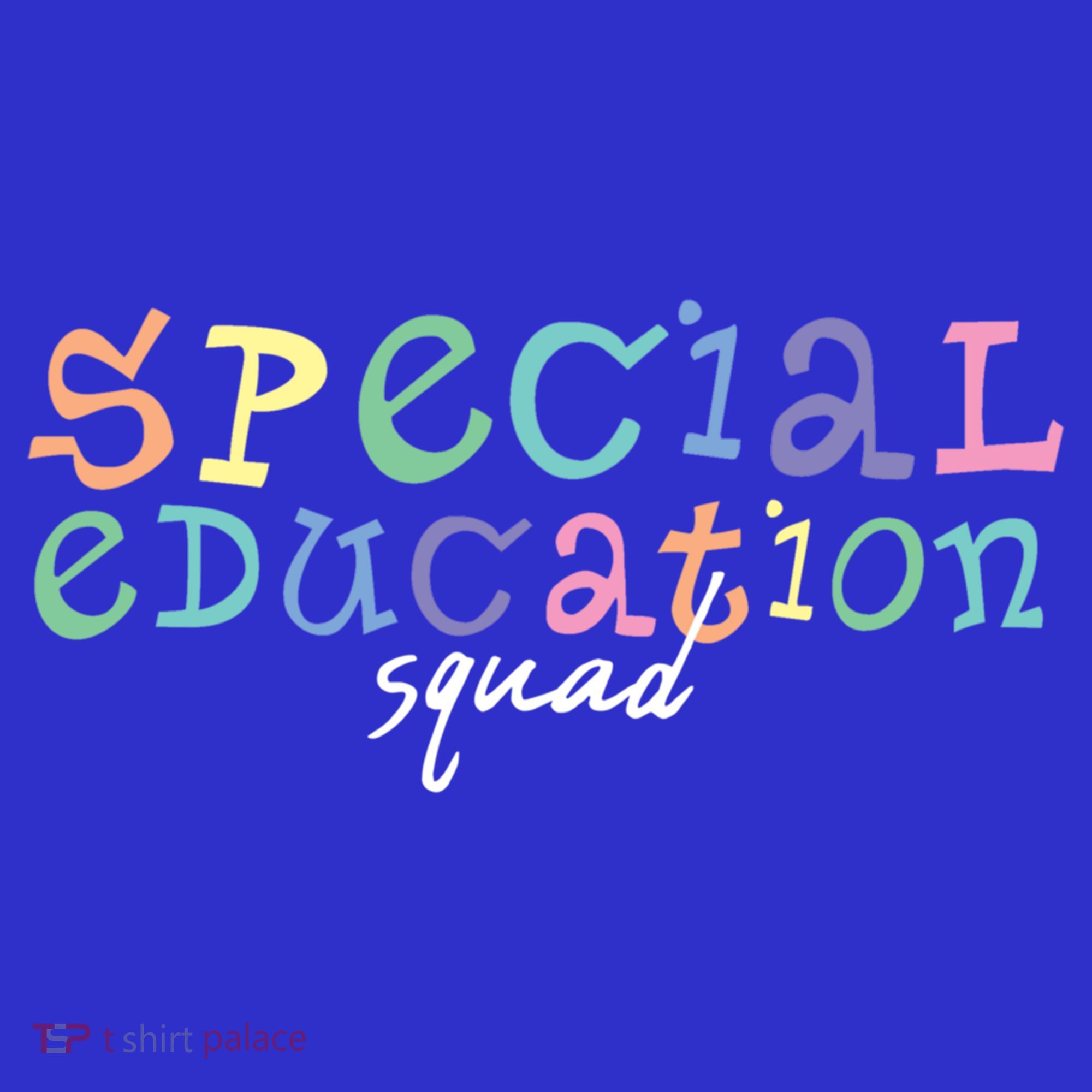 Special Education Squad Special Education Teacher Gift Toddler Hoodie