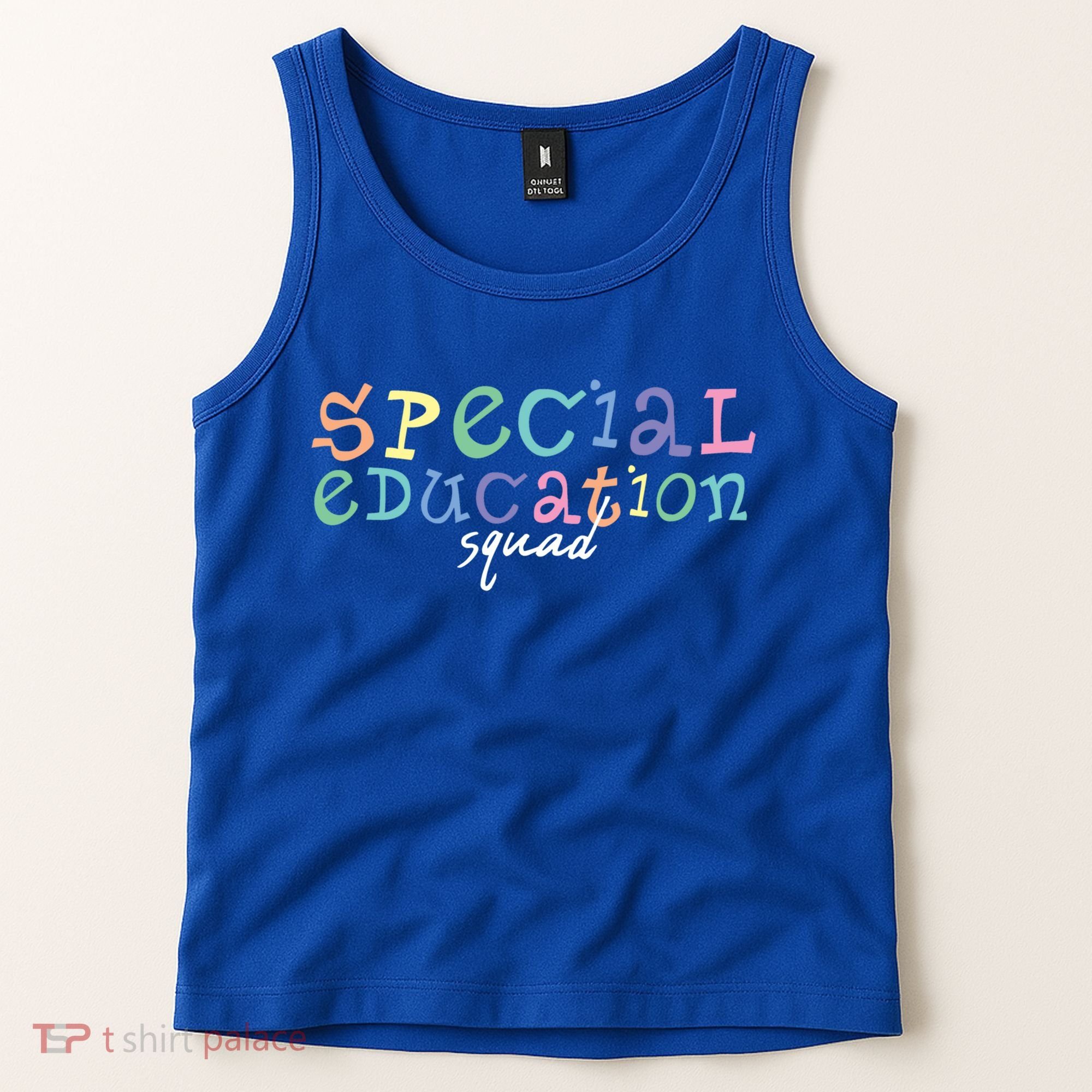Special Education Squad Special Education Teacher Gift Tank Top