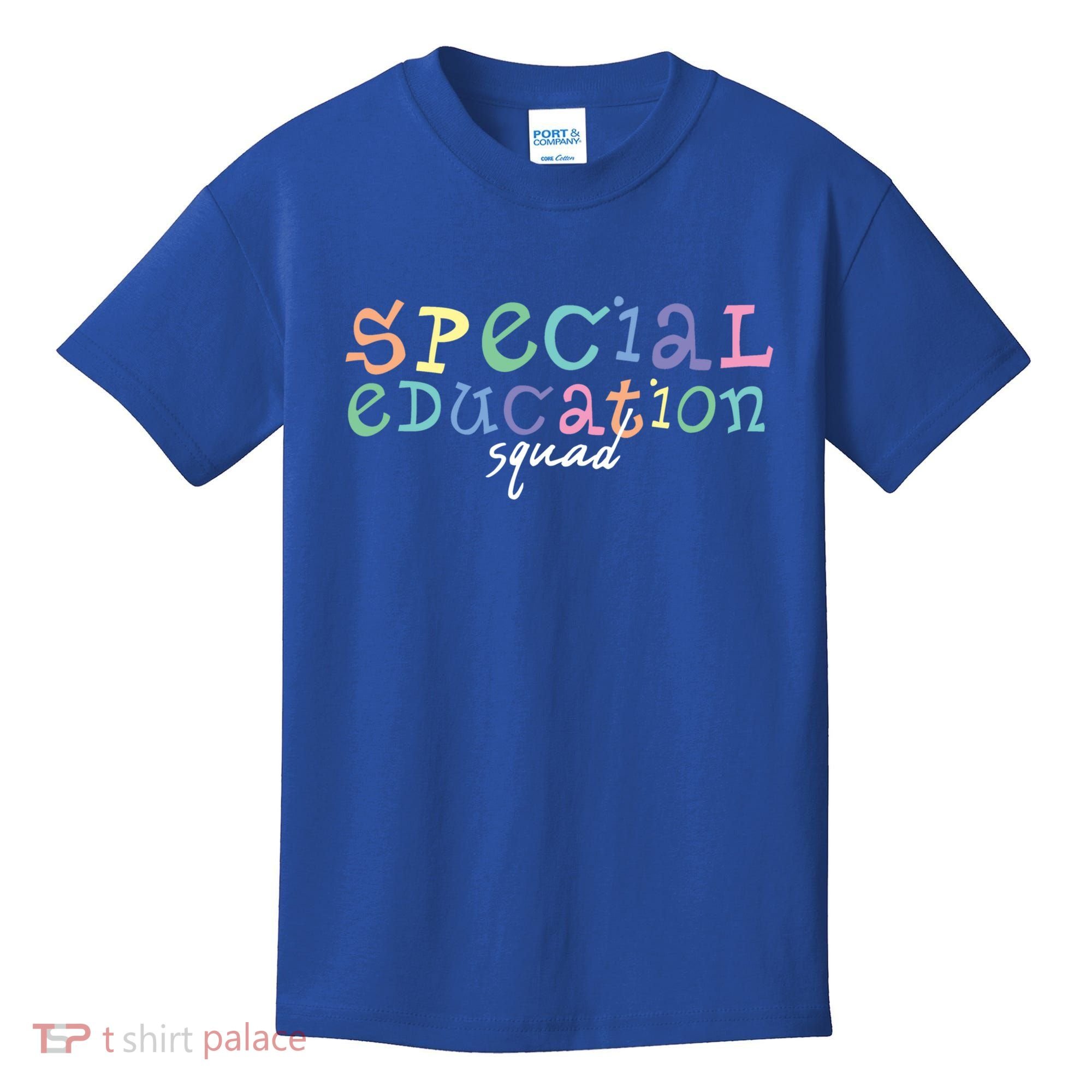 Special Education Squad Special Education Teacher Gift Kids T-Shirt
