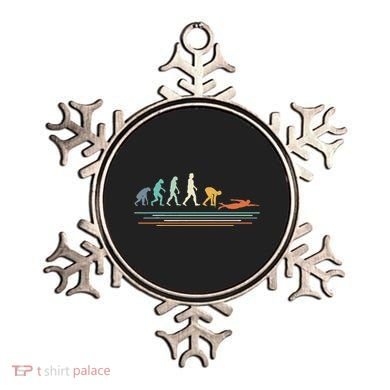 Swimming Evolution Swim Ornament