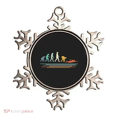 Swimming Evolution Swim Ornament