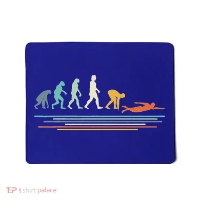 Swimming Evolution Swim Mousepad