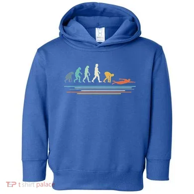 Swimming Evolution Swim Toddler Hoodie