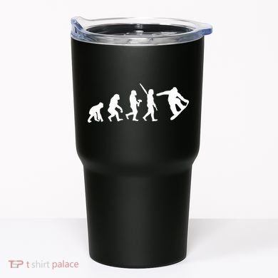 Snowboard Evolution Tumbler
