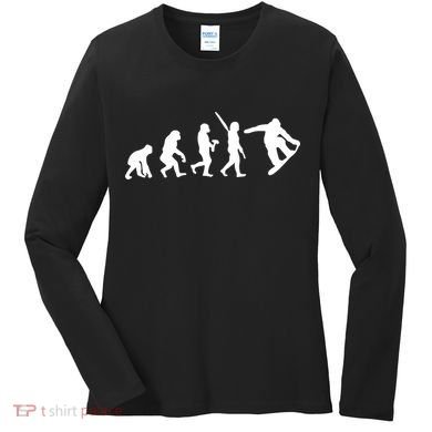 Snowboard Evolution Women's Long Sleeve Shirt