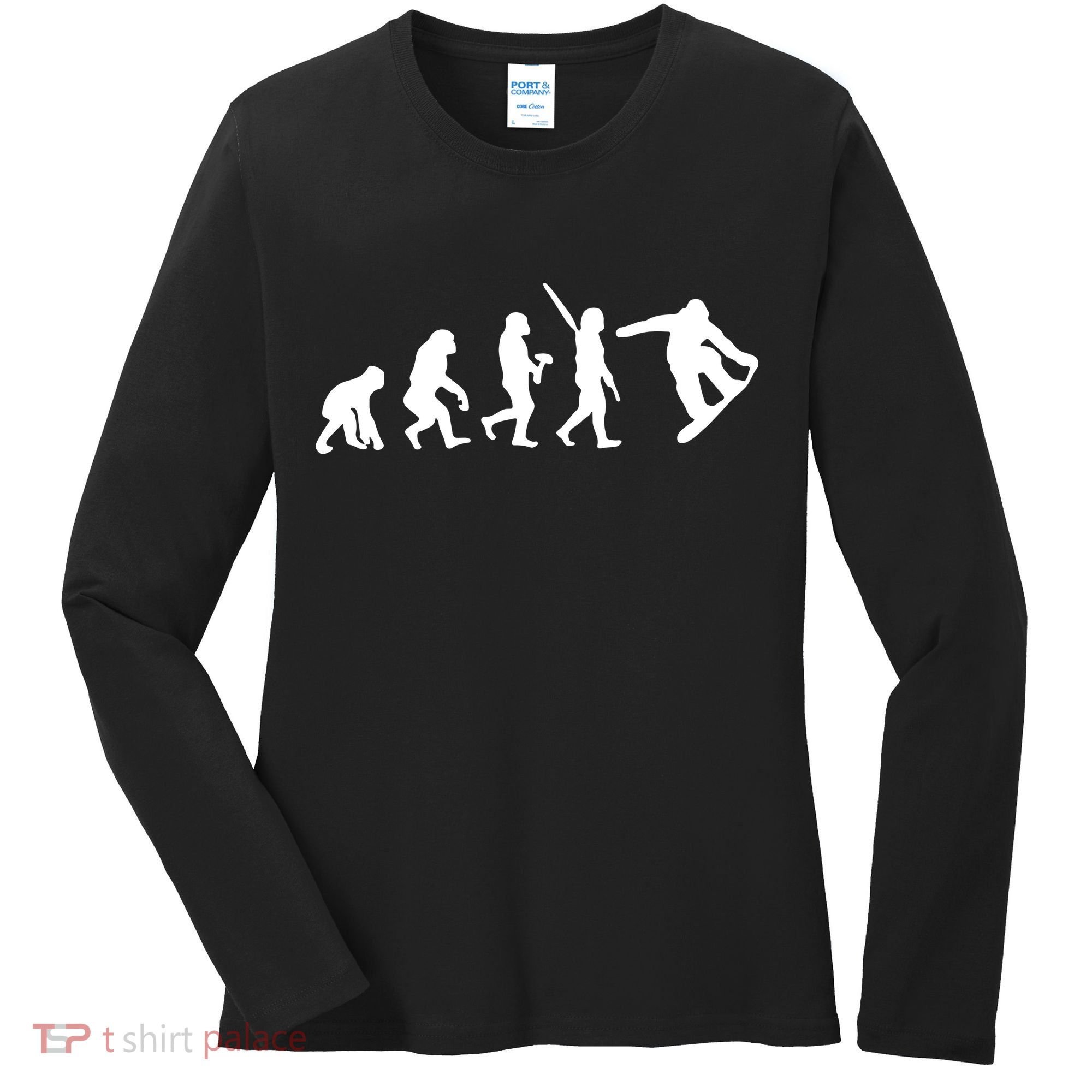 Snowboard Evolution Women's Long Sleeve Shirt