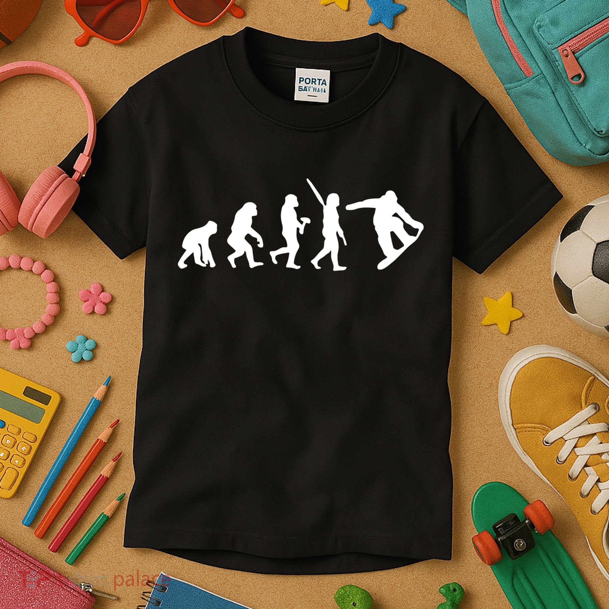Snowboard Evolution Kids T-Shirt
