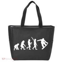 Snowboard Evolution Tote Bag thumb 0