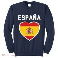 Spain & Espana Soccer & Football Flag Jersey Sweatshirt thumb 0