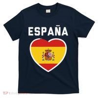 Spain & Espana Soccer & Football Flag Jersey T-Shirt thumb 0