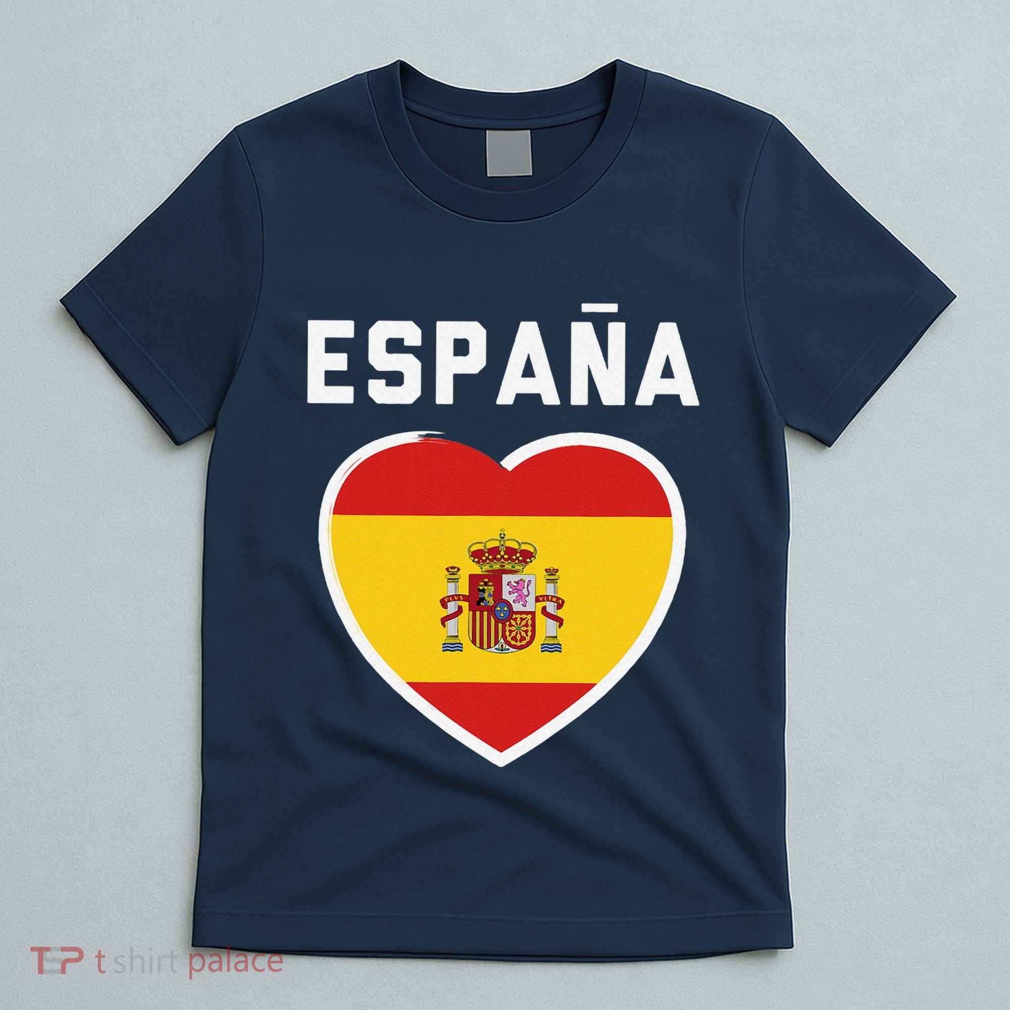 Spain & Espana Soccer & Football Flag Jersey T-Shirt