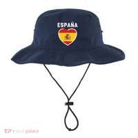 Spain & Espana Soccer & Football Flag Jersey Bucket Hat thumb 0