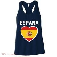 Spain & Espana Soccer & Football Flag Jersey Women's Tank Top thumb 0