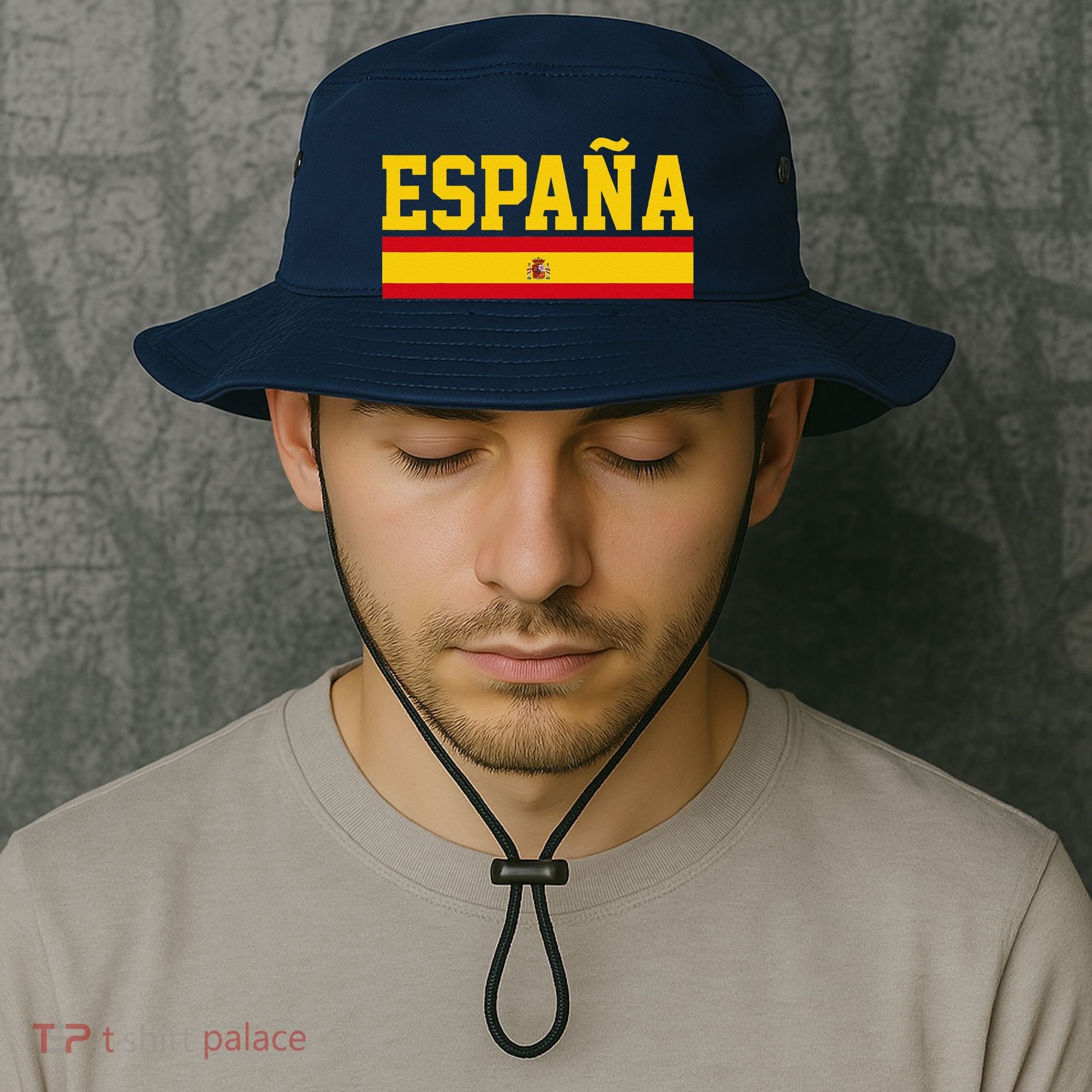 Spain Espana Spanish Flag Pride Sports Fan Soccer Gift Bucket Hat