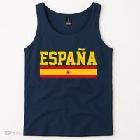 Spain Espana Spanish Flag Pride Sports Fan Soccer Gift Tank Top thumb 2