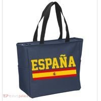 Spain Espana Spanish Flag Pride Sports Fan Soccer Gift Tote Bag thumb 2