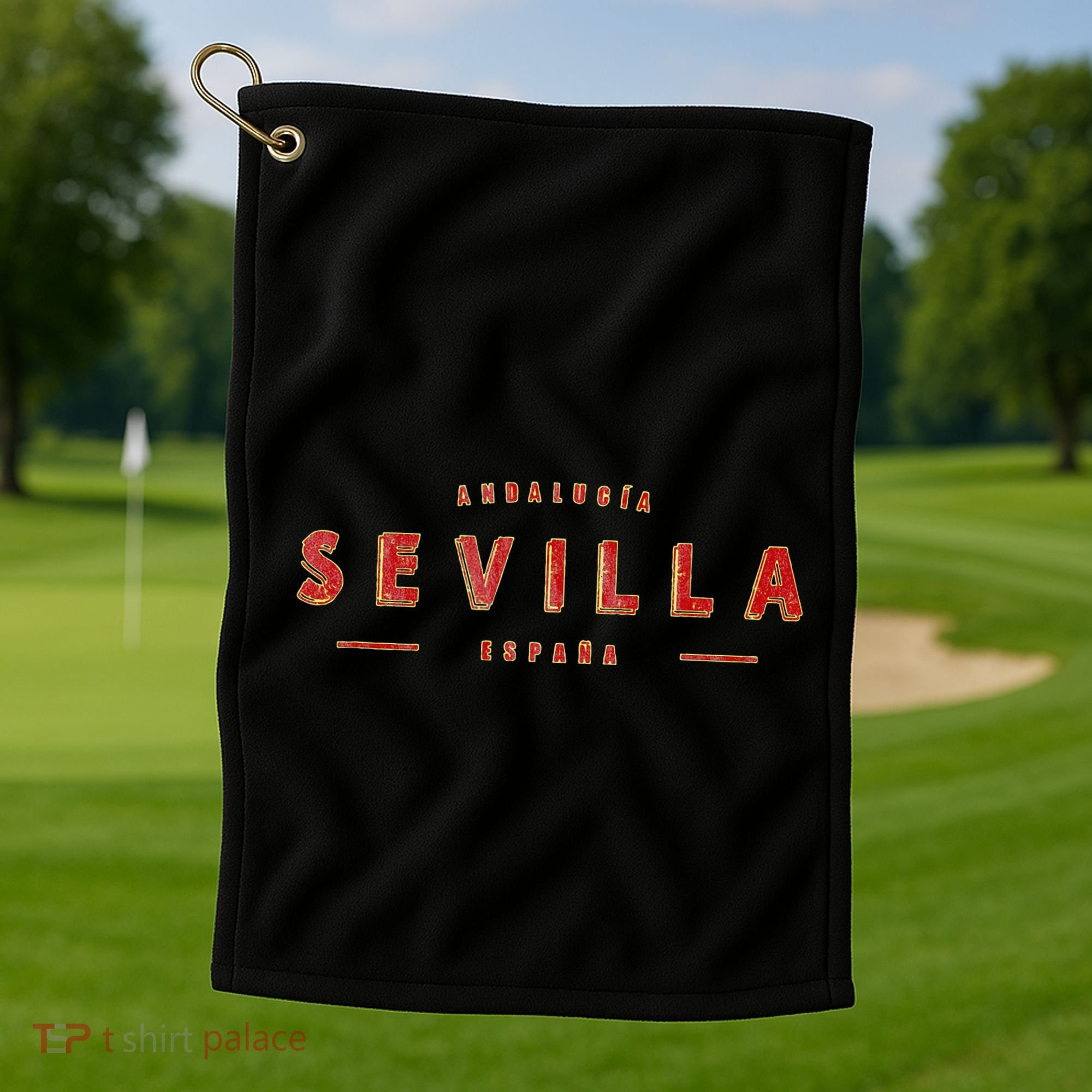 Sevilla EspañA Seville Spain Sevilla AndalucíA Golf Towel
