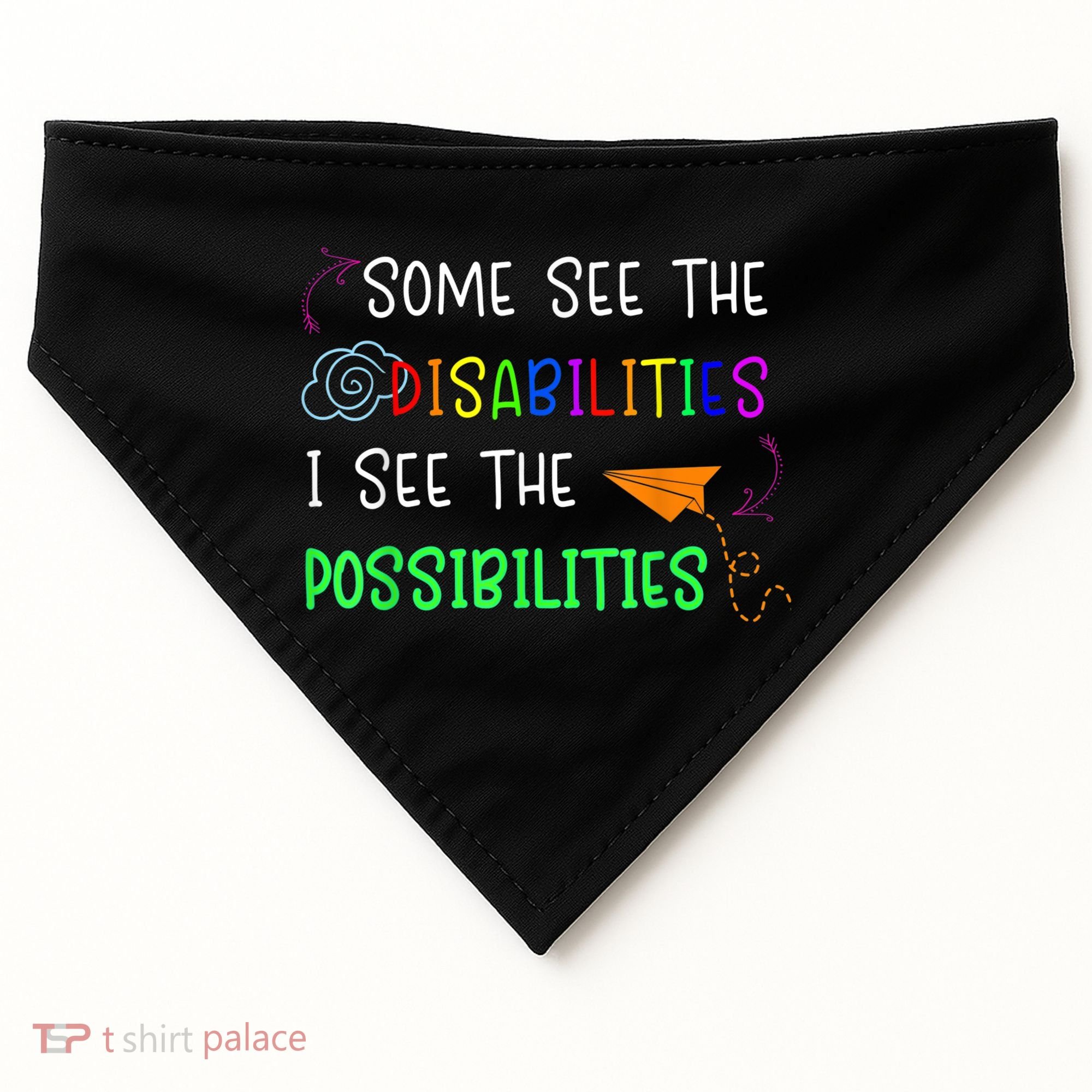 Special Education SPED Teacher USA-Made Doggie Bandana