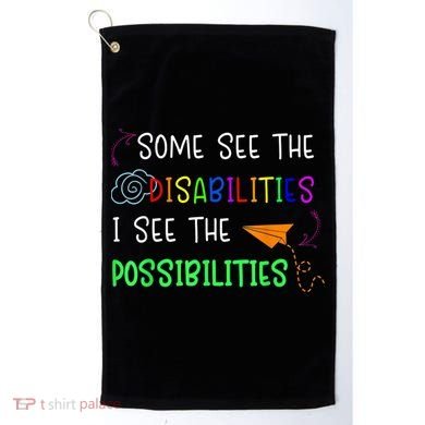 Special Education SPED Teacher Golf Towel