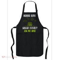 Solar Energy Solar Panels Bright Future Funny Solar Power Apron thumb 0
