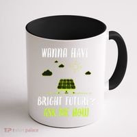 Solar Energy Solar Panels Bright Future Funny Solar Power Coffee Mug thumb 1