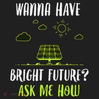 Solar Energy Solar Panels Bright Future Funny Solar Power Tumbler thumb 3