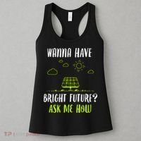 Solar Energy Solar Panels Bright Future Funny Solar Power Women's Tank Top thumb 3