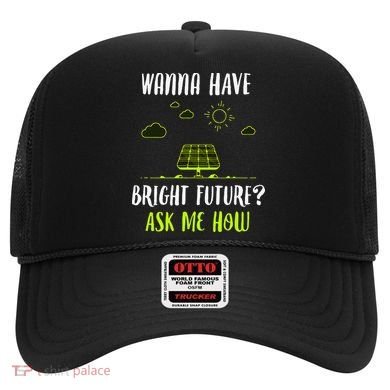 Solar Energy Solar Panels Bright Future Funny Solar Power Hat