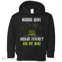Solar Energy Solar Panels Bright Future Funny Solar Power Toddler Hoodie thumb 0