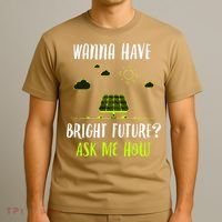 Solar Energy Solar Panels Bright Future Funny Solar Power T-Shirt thumb 3