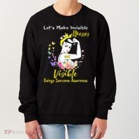 Support Ewings Sarcoma Awareness Gift Women's Sweatshirt thumb 0